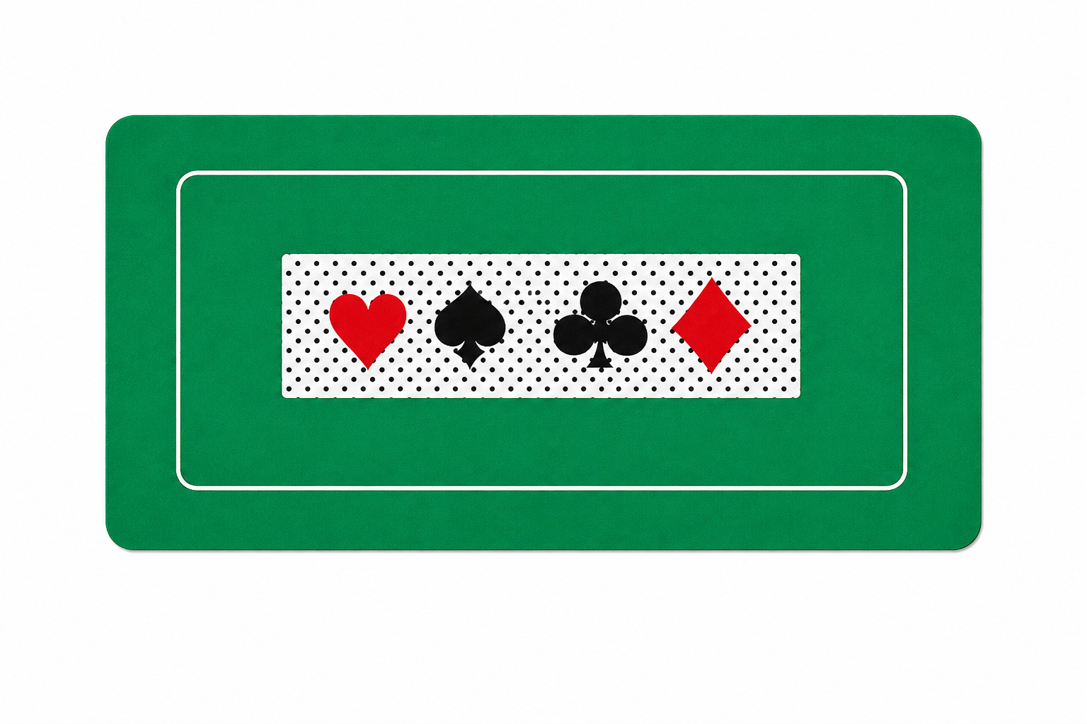 Rectangular Poker Table Mat