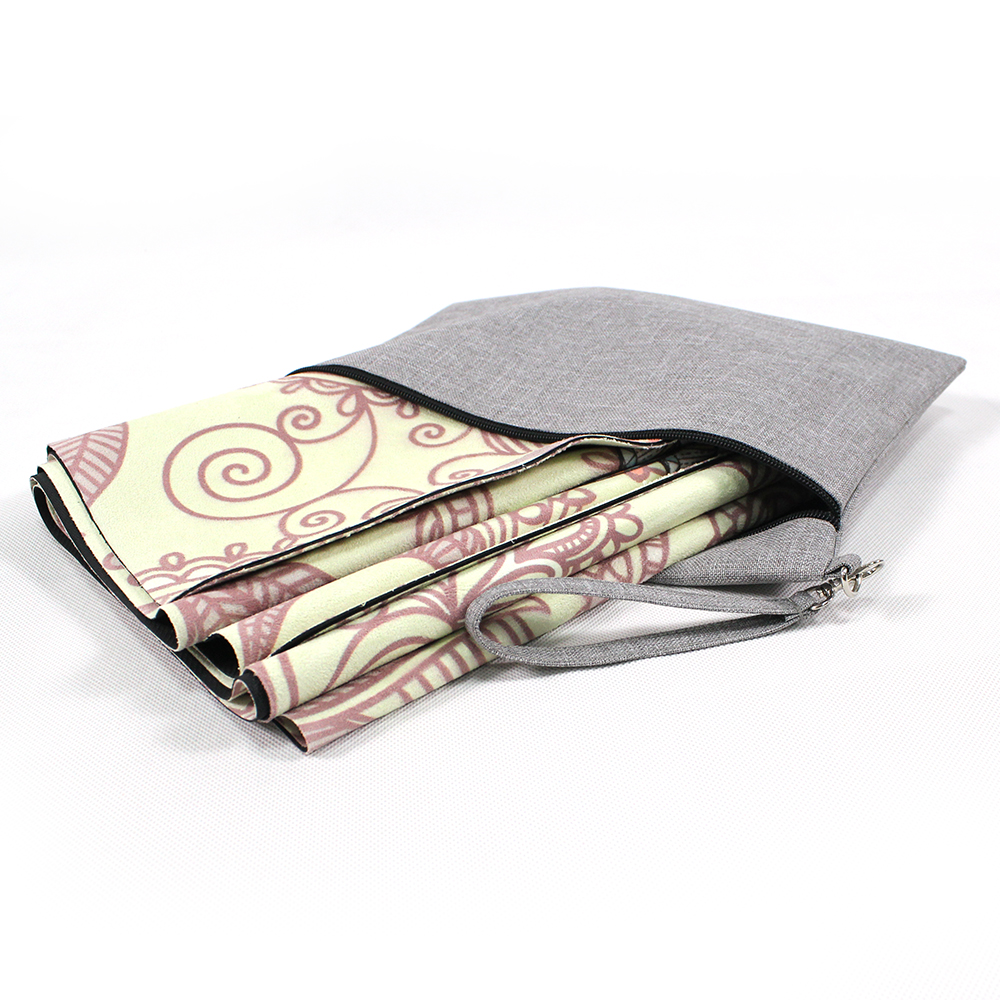 Suede Travel Yoga Mat